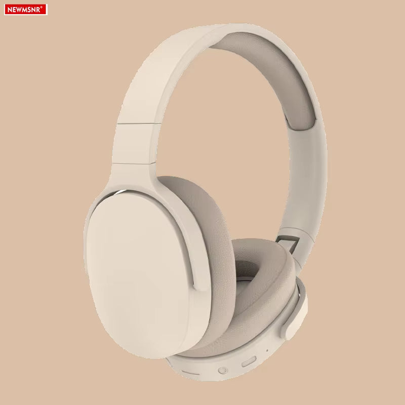 Wireless Bluetooth5.3 Headphones over Ear Hifi Stereo Headset True Sports with Earphones TF/AUX Music Player with HD Mic
