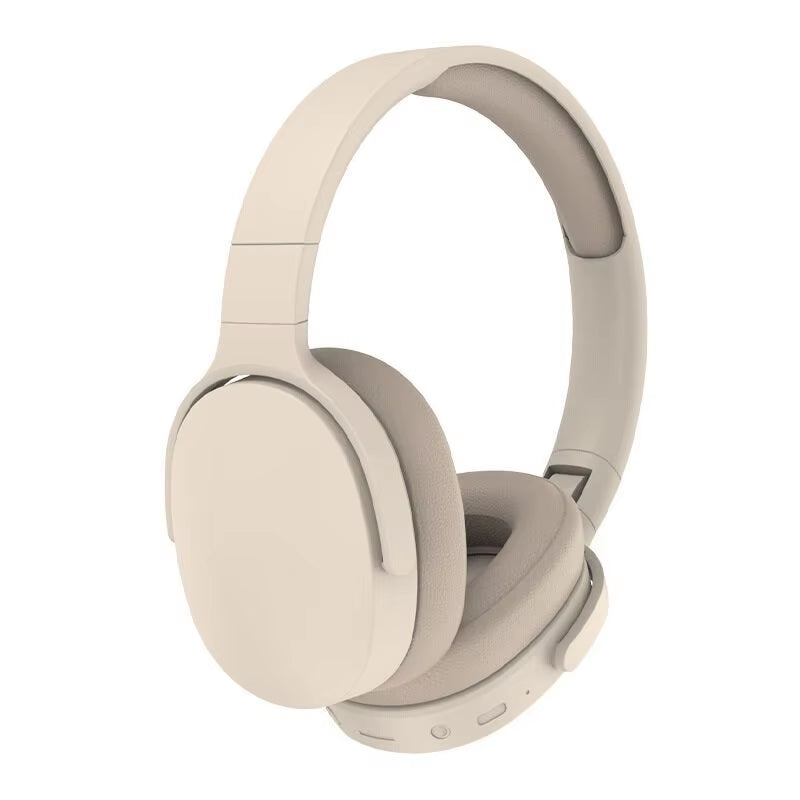 Wireless Bluetooth5.3 Headphones over Ear Hifi Stereo Headset True Sports with Earphones TF/AUX Music Player with HD Mic